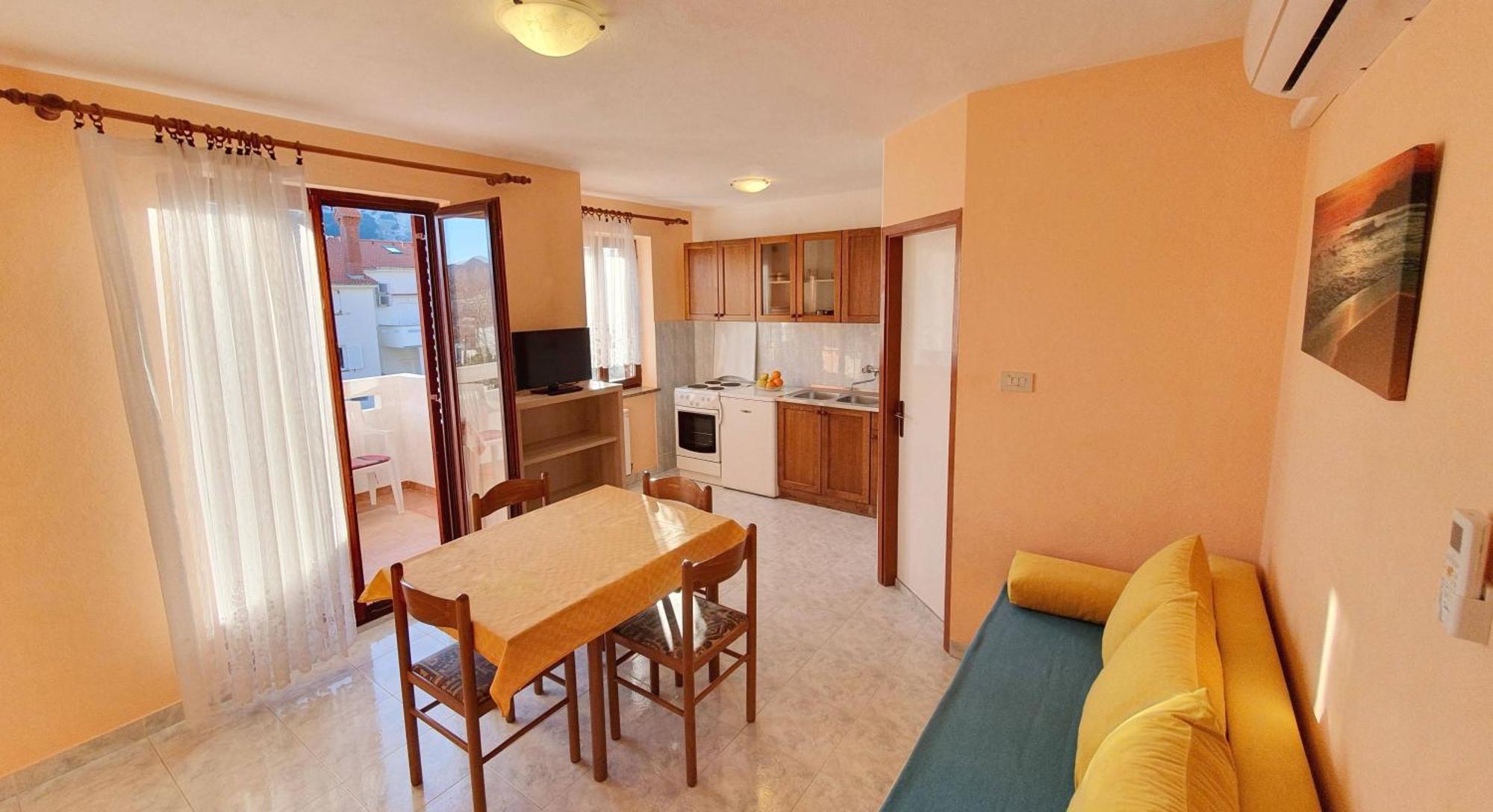 Mirjana F Apartaments Baška Екстериор снимка