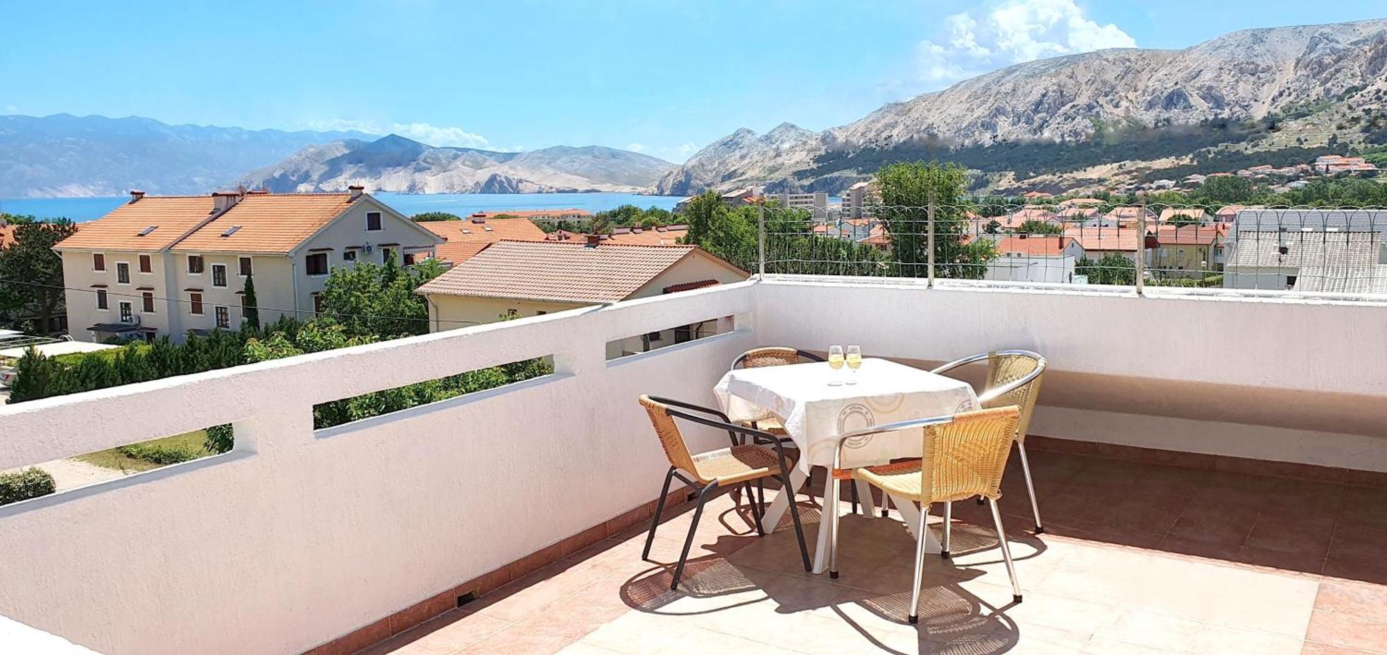 Mirjana F Apartaments Baška Екстериор снимка