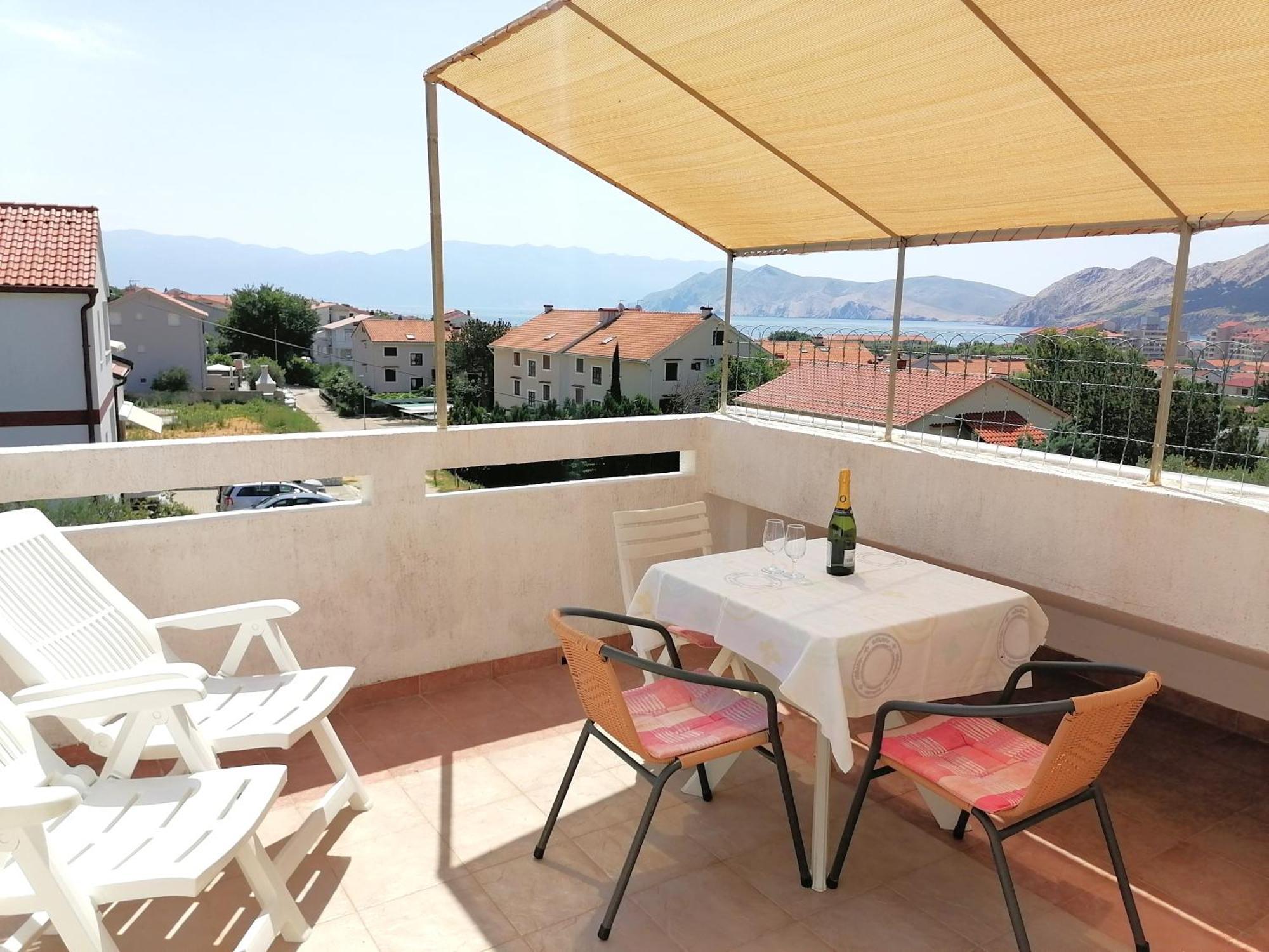 Mirjana F Apartaments Baška Стая снимка